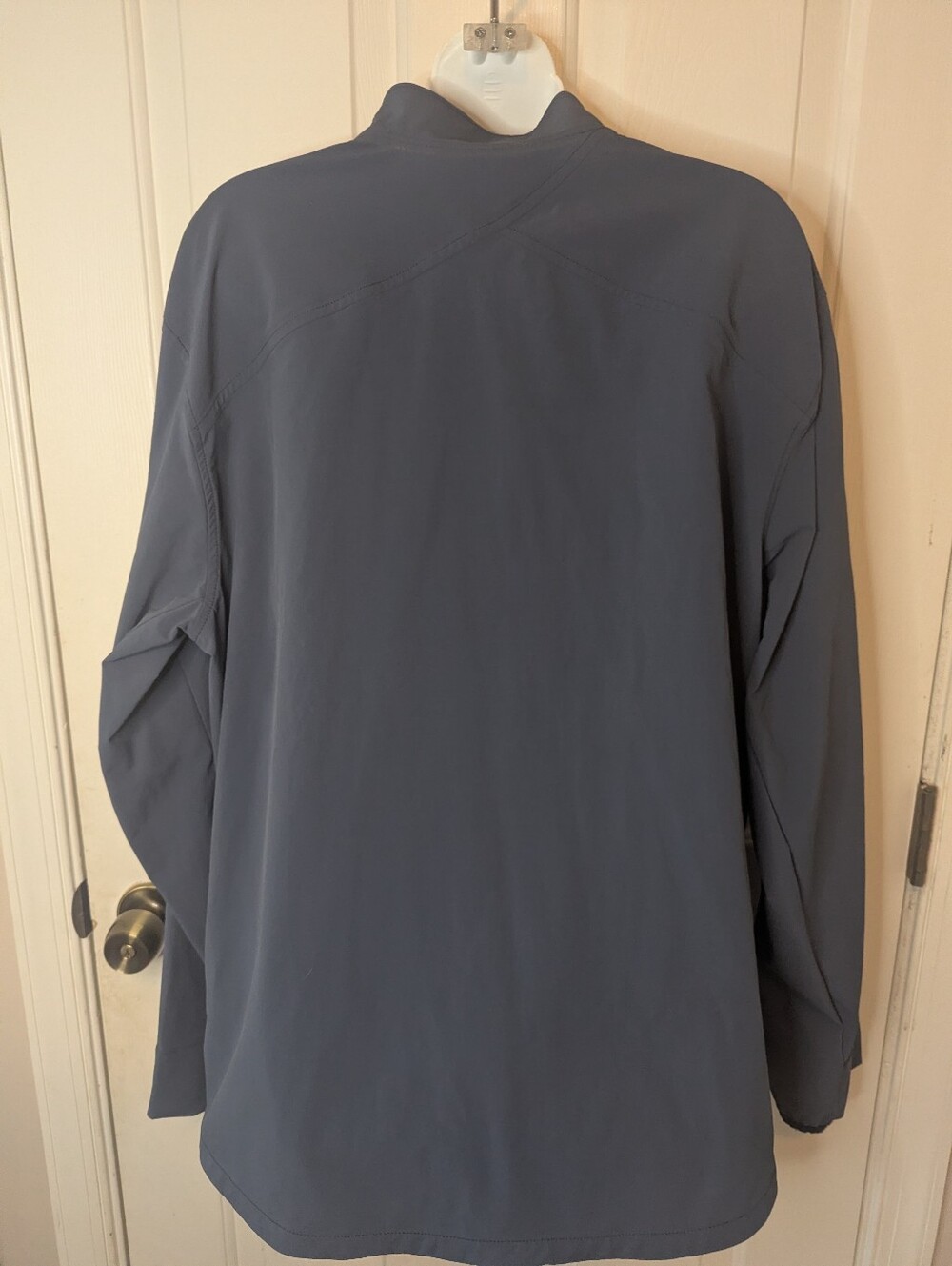 VRST Men's Limitless Golf Quarter Zip Pullover - Large - Steel Blue Grey - Picture 4 of 10